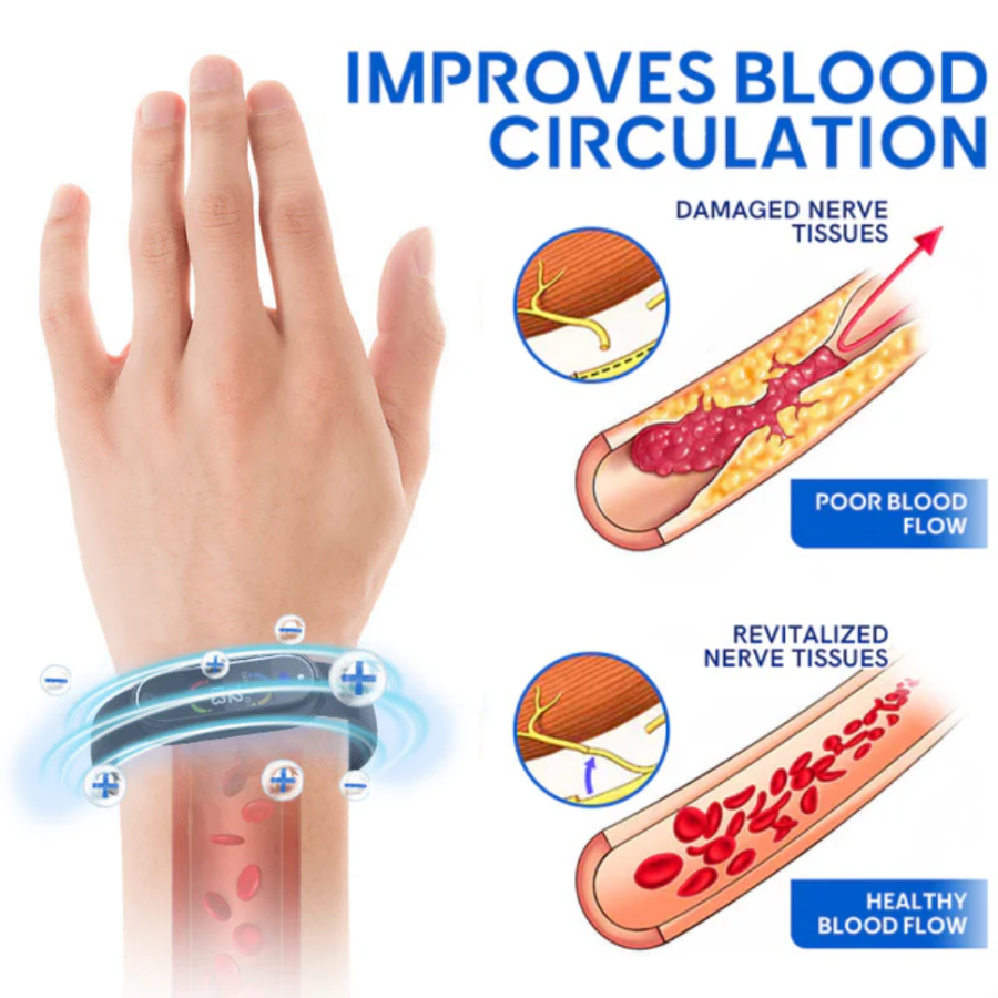 Fivfivgo™ Ultrasonic Fat Blasting and Far Infrared Blood Sugar Balance Detox Wristband