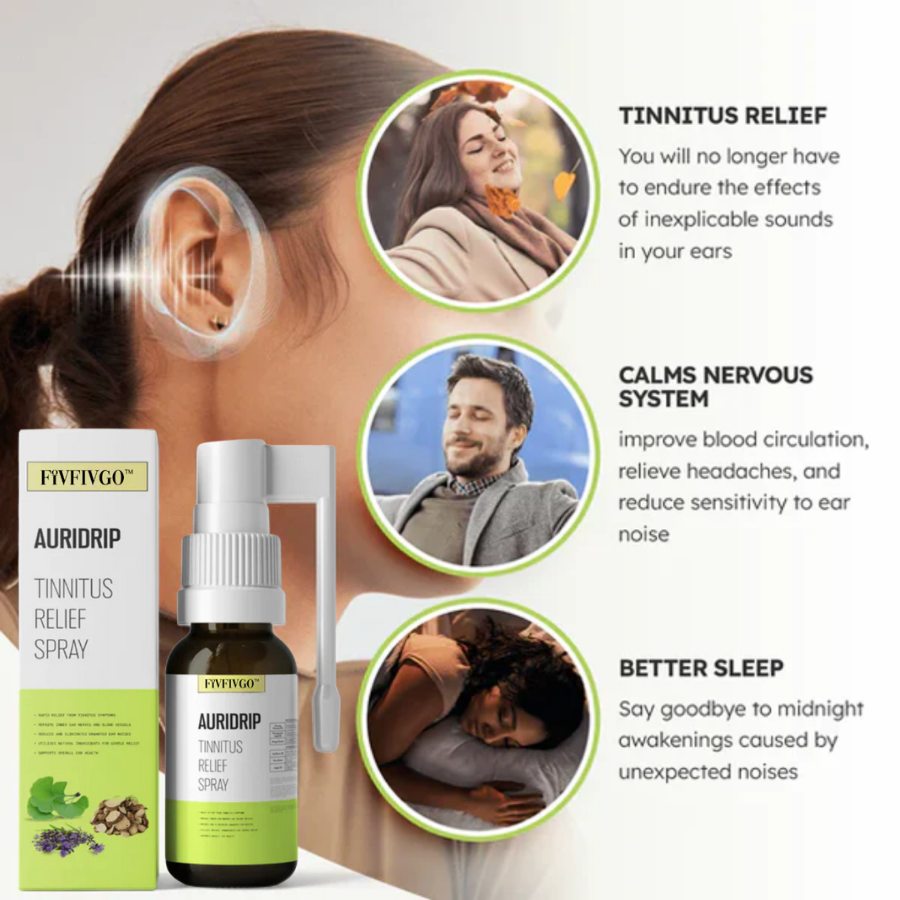 Fivfivgo™ Auridrip Tinnitus-Linderungsspray