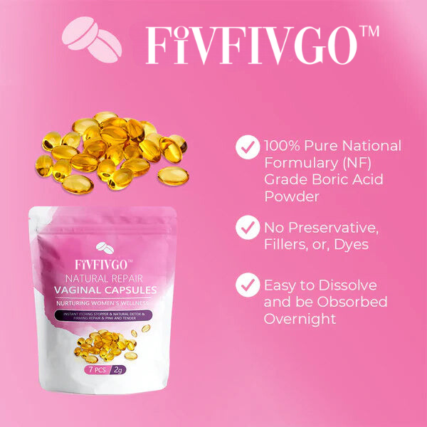 Fivfivgo™ Natürliche Juckreizlinderungs- und Entgiftungskapseln