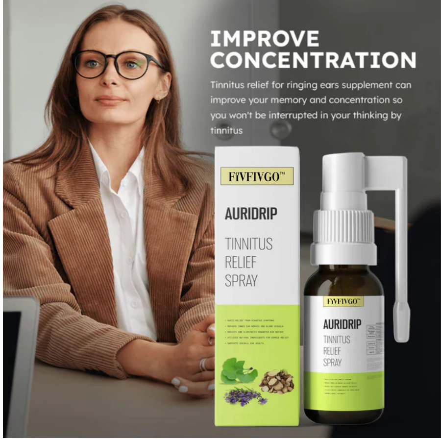 Fivfivgo™ Auridrip Tinnitus-Linderungsspray