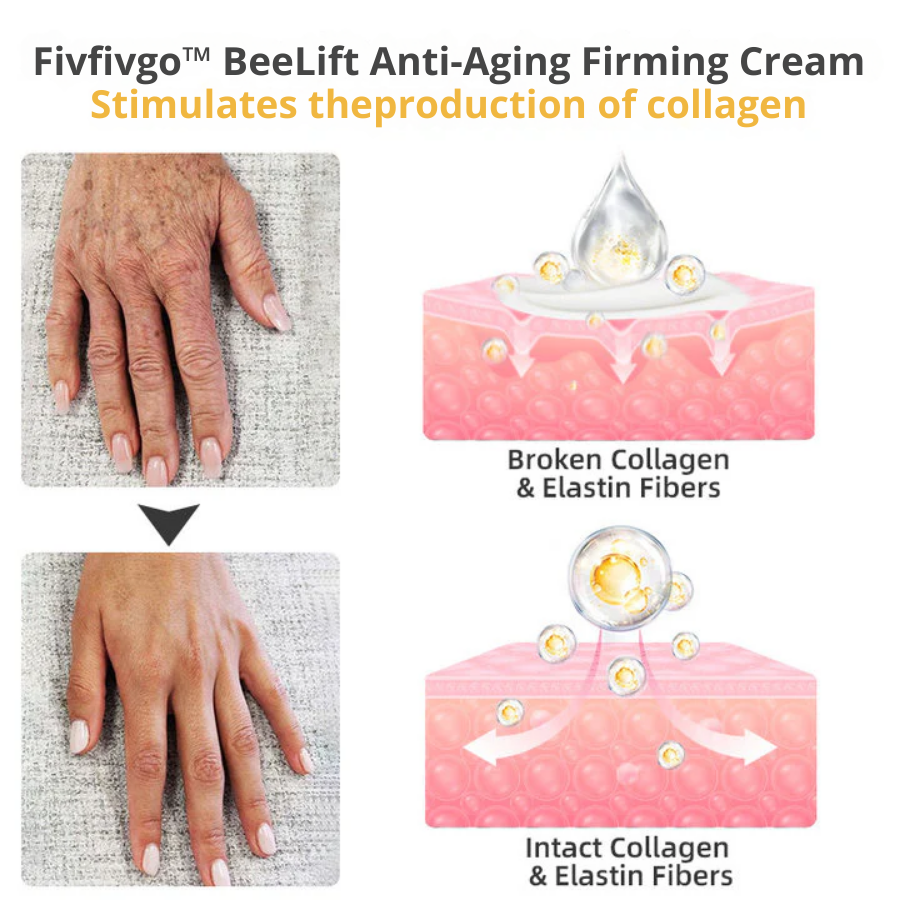 Fivfivgo™ BeeLift Anti-Aging Firming Cream (Address Crepe & Sagging) 🔥 LAST DAY SALE 70% OFF