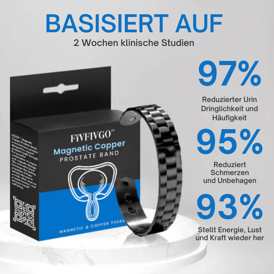 Fivfivgo™ Magnetisches Prostata-Band aus Kupfer
