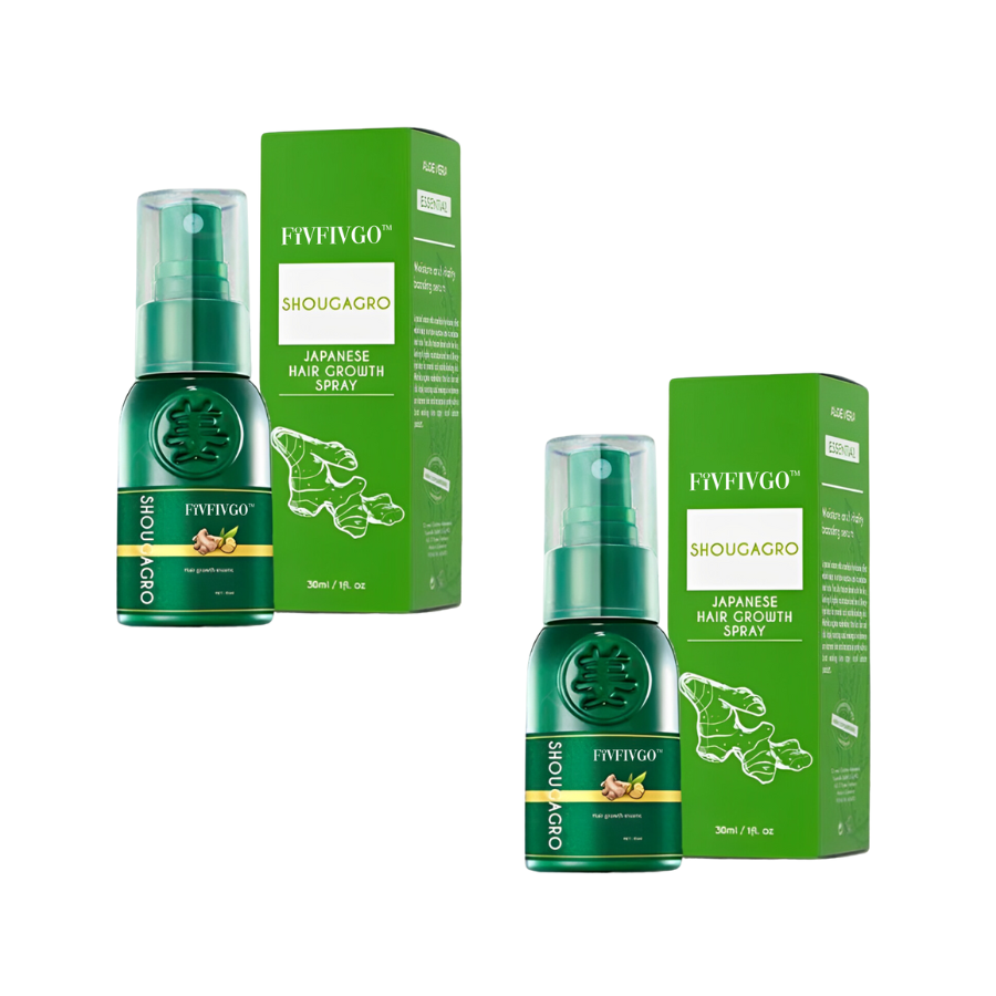 ✅Offizieller Laden: Fivfivgo™ Neu ShougaGRO Japanisches Haarwuchsspray👨‍⚕️Befürwortet von AHLA (klinisch erwiesen, dass es das Haarwachstum fördert, die Follikel stärkt, die Gesundheit der Kopfhaut verbessert und dem Ausdünnen der Haare entgegenwirkt)