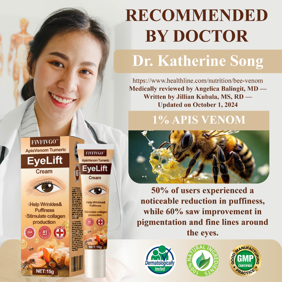 Fivfivgo™ ApisVenom Tumeric EyeLift Cream