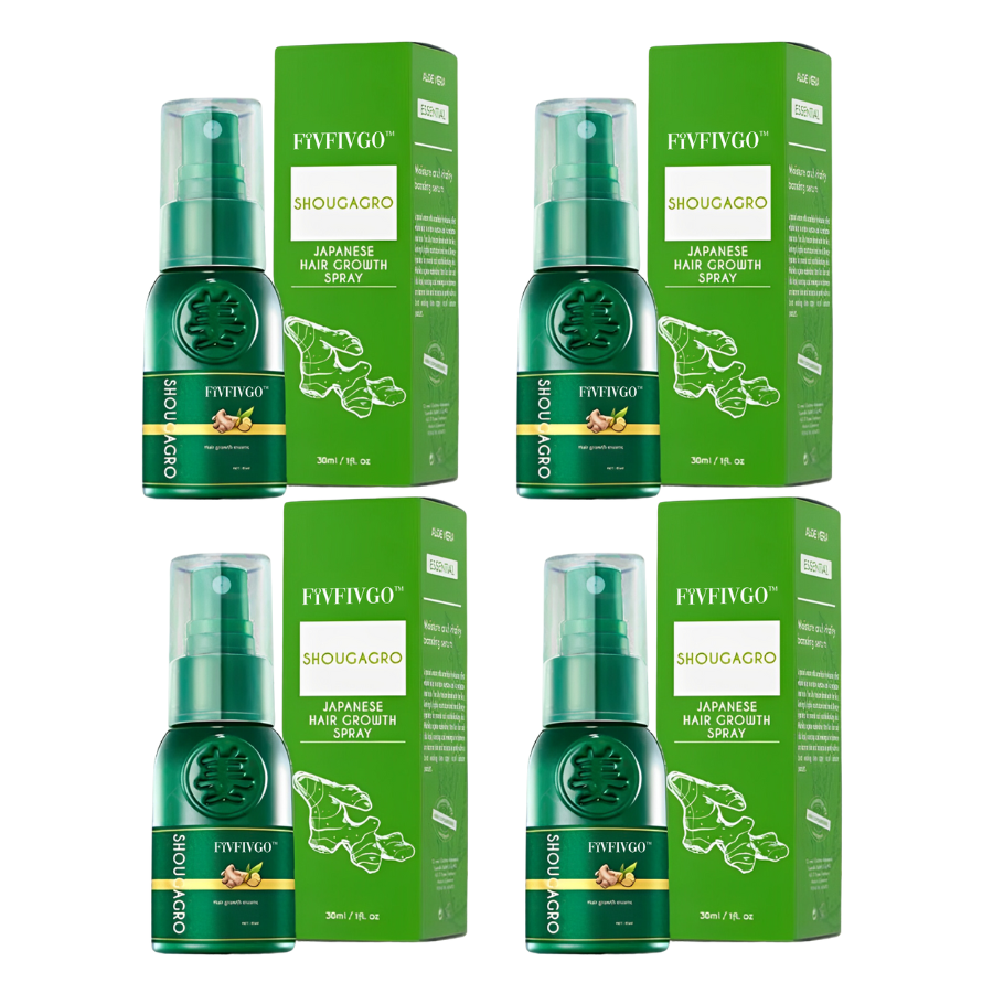 ✅Offizieller Laden: Fivfivgo™ Neu ShougaGRO Japanisches Haarwuchsspray👨‍⚕️Befürwortet von AHLA (klinisch erwiesen, dass es das Haarwachstum fördert, die Follikel stärkt, die Gesundheit der Kopfhaut verbessert und dem Ausdünnen der Haare entgegenwirkt)