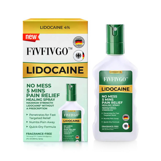 Fivfivgo™ Lidocain 5-Minuten-Schmerzlinderungs-Heilspray
