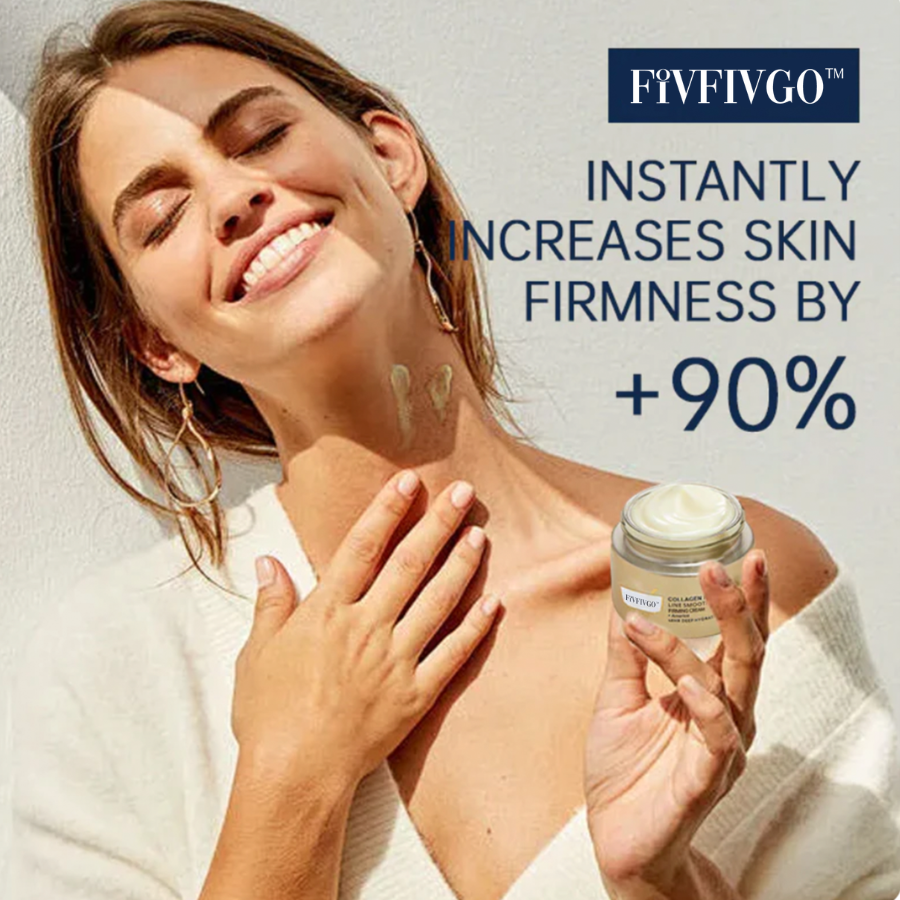 Fivfivgo™ Advanced Collagen Peptide Firming Cream (Address Crepe & Sagging) 🔥 LAST DAY SALE 70% OFF