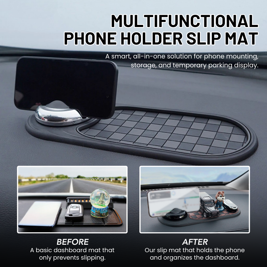 Multifunctional Phone Holder Slip Mat