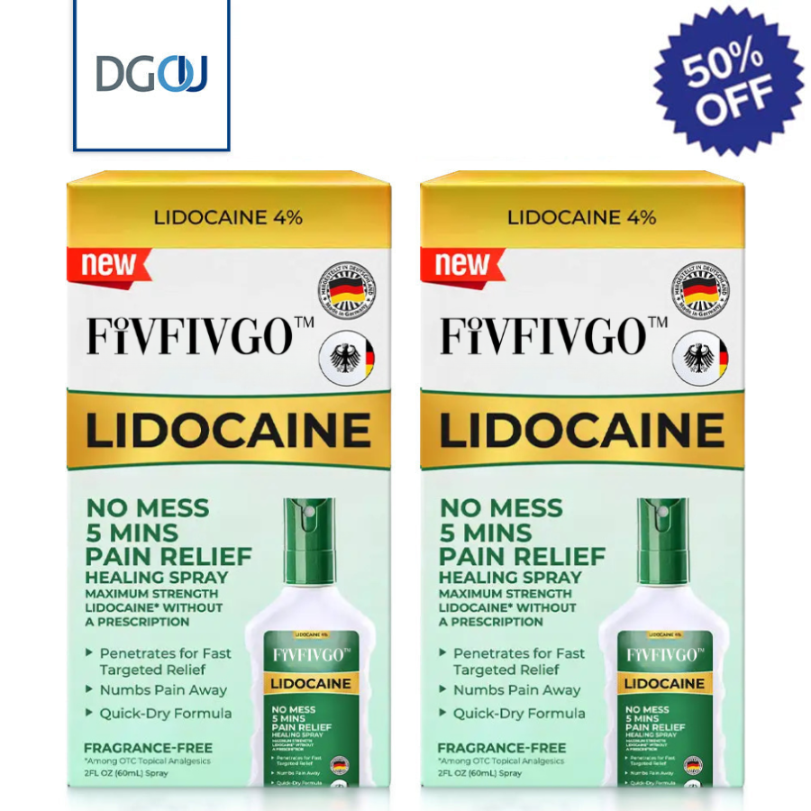 Fivfivgo™ Lidocain 5-Minuten-Schmerzlinderungs-Heilspray