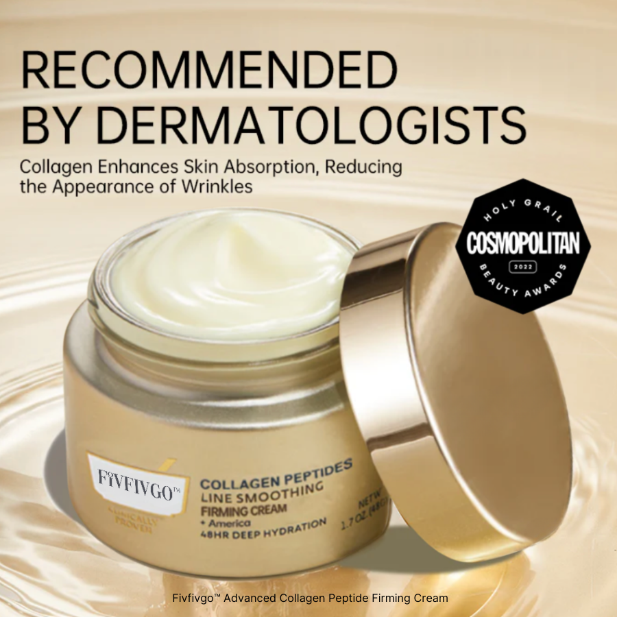 Fivfivgo™ Advanced Collagen Peptide Firming Cream (Address Crepe & Sagging) 🔥 LAST DAY SALE 70% OFF