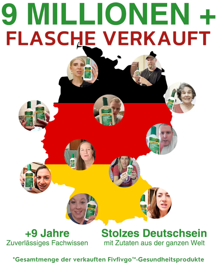 Fivfivgo™ Lidocain 5-Minuten-Schmerzlinderungs-Heilspray