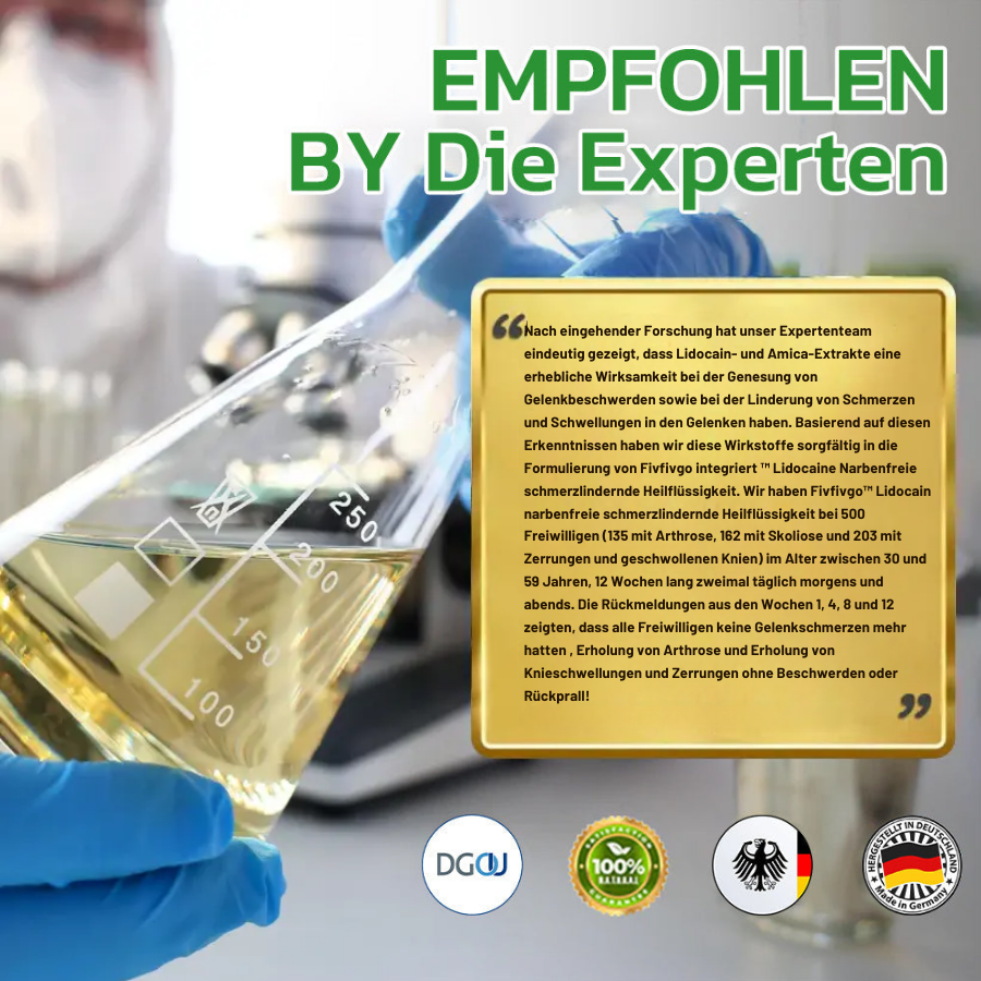 Fivfivgo™ Lidocain 5-Minuten-Schmerzlinderungs-Heilspray