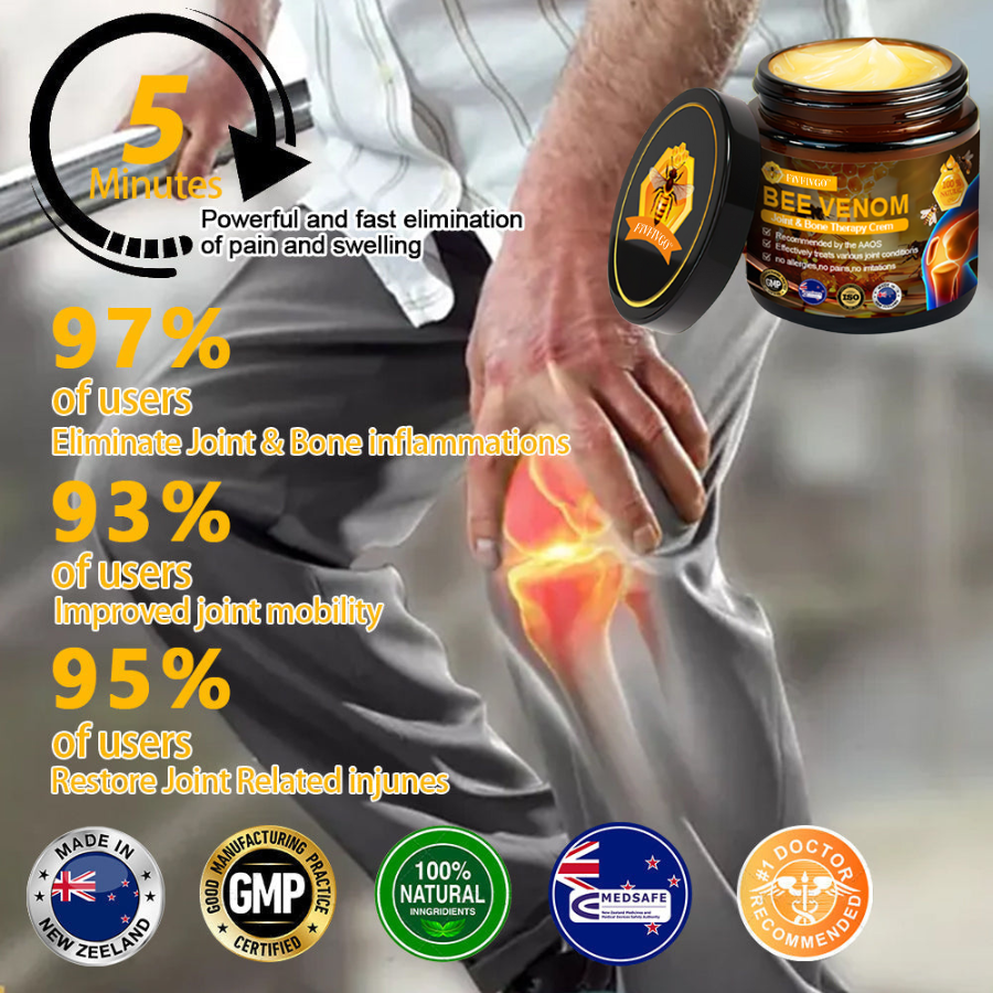 Fivfivgo™ Bee Venom Joint & Bone Therapy Cream