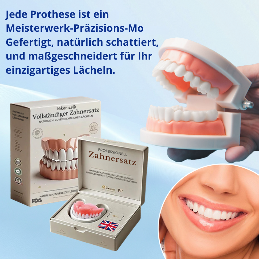Bikenda® Fortgeschrittenes individuelles Vollprothesenset