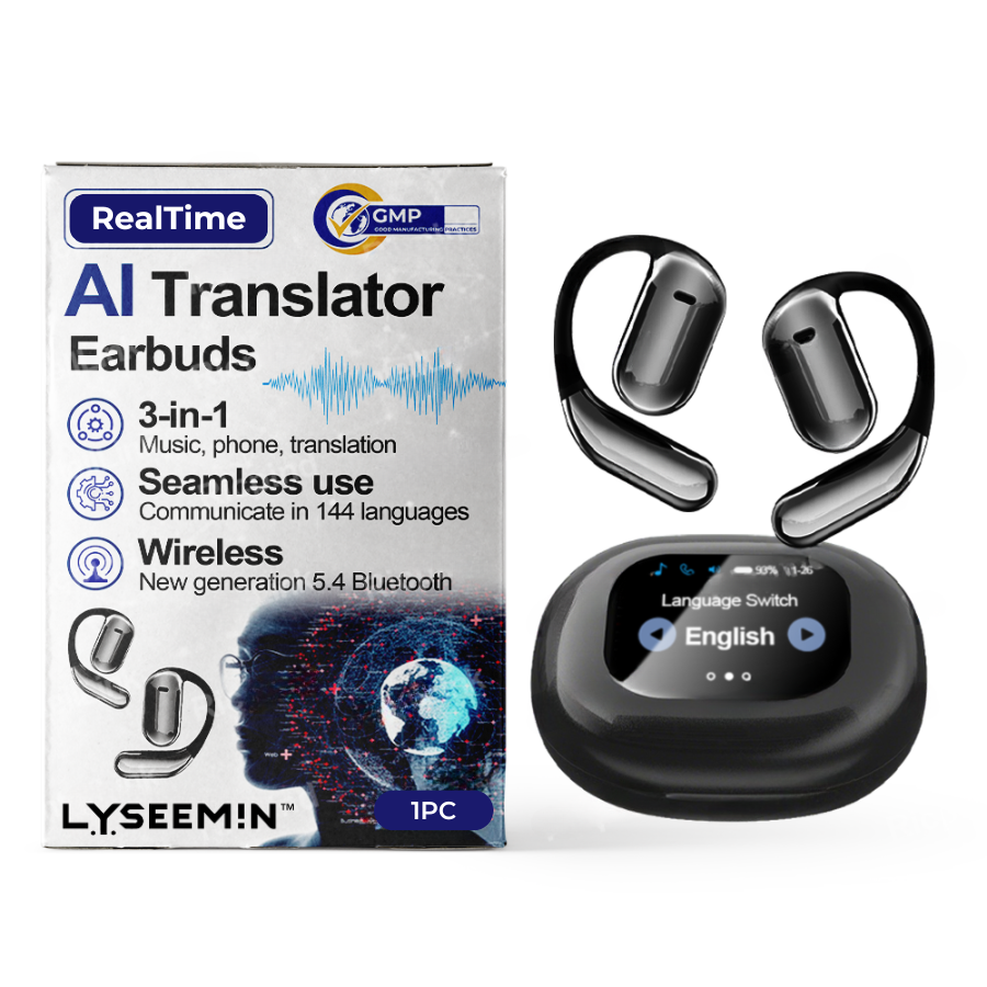 Lyseemin™ RealTime AI Translator Earbuds