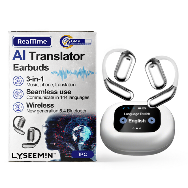 Lyseemin™ RealTime AI Translator Earbuds