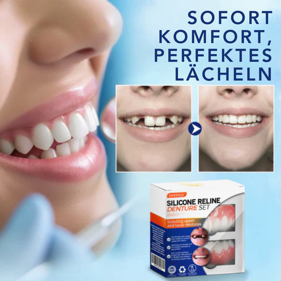 Fivfivgo™ Silikon-Reline-Zahnersatz-Set (ADA-zertifiziert)