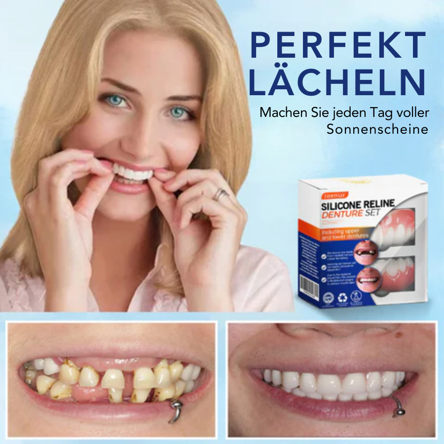 Fivfivgo™ Silikon-Reline-Zahnersatz-Set (ADA-zertifiziert)