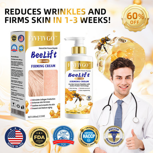 Fivfivgo™ BeeLift Anti-Ageing Straffende Creme (Krepp und Durchhängen ansprechen) 🔥 LETZTER TAG VERKAUF 70% RABATT