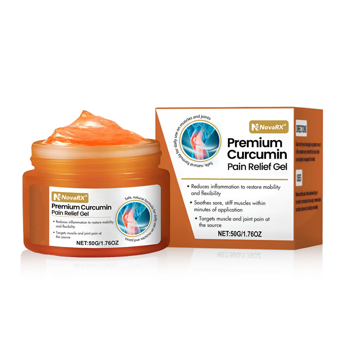 NovaRX® Premium Curcumin Pain Relief Gel
