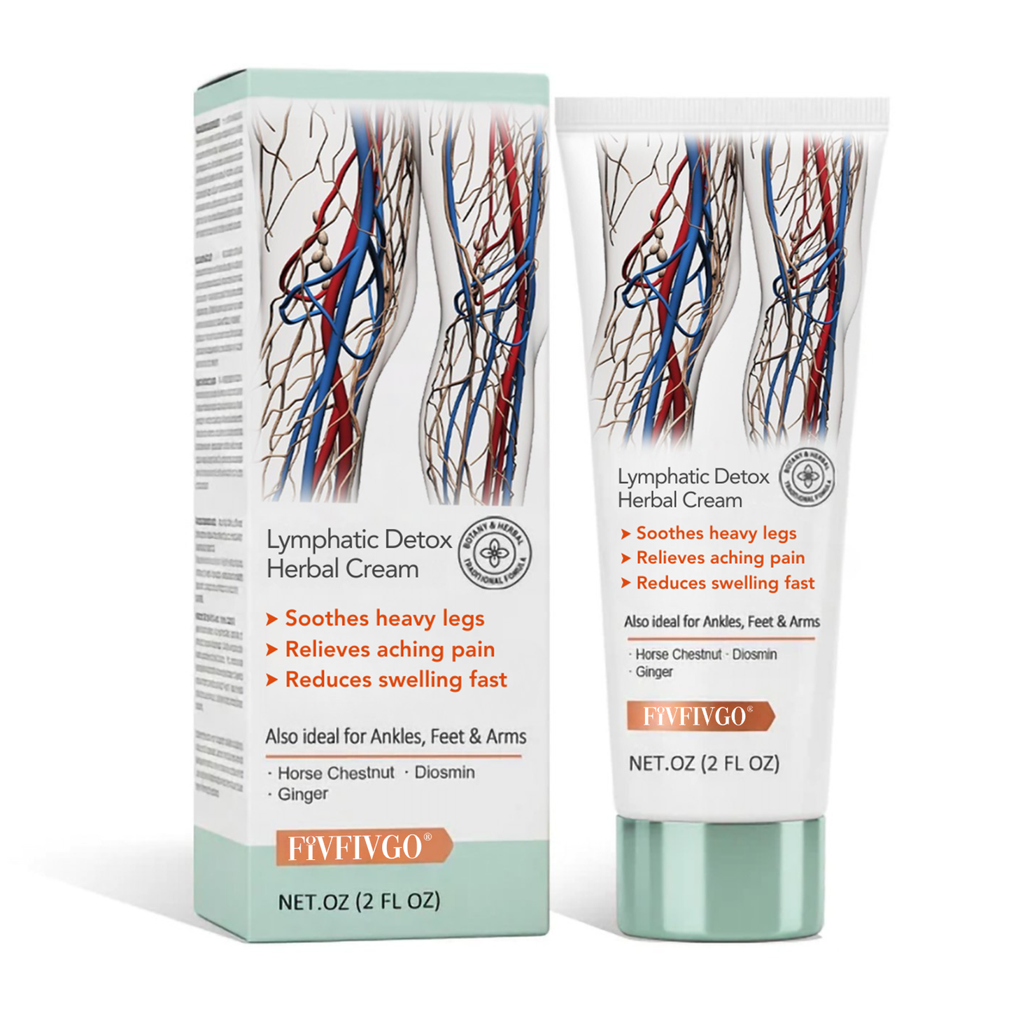 Fivfivgo® Lymphatic Detox Herbal Cream