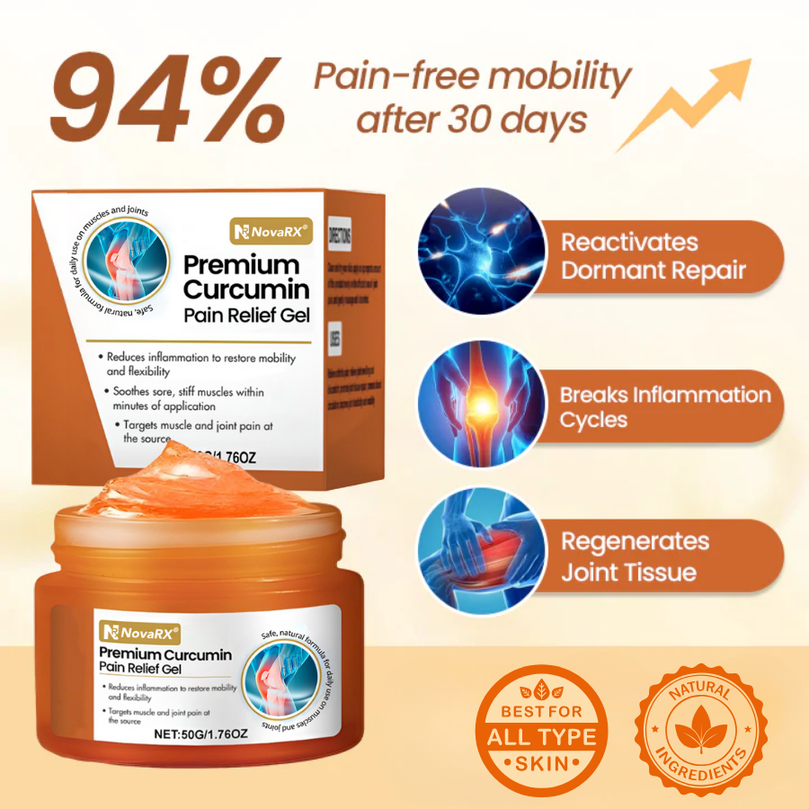 NovaRX® Premium Curcumin Pain Relief Gel