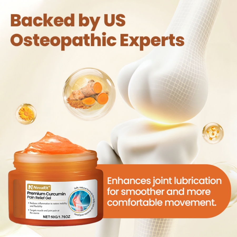 NovaRX® Premium Curcumin Pain Relief Gel