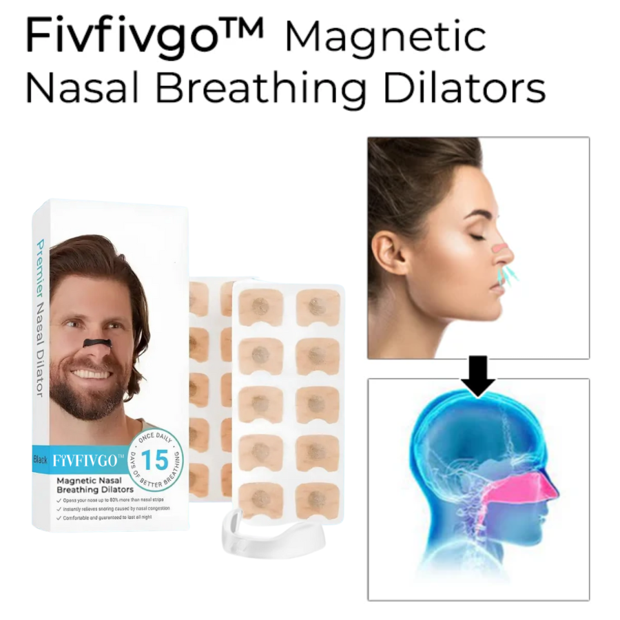 Fivfivgo™ Magnetic Nasal Breathing Dilators