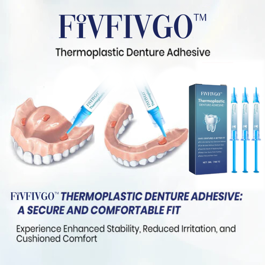 Fivfivgo™ Thermoplastic Denture Adhesive