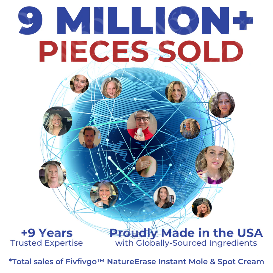 ✅ Official Store: Fivfivgo™ NatureErase Instant Mole & Spot Cream