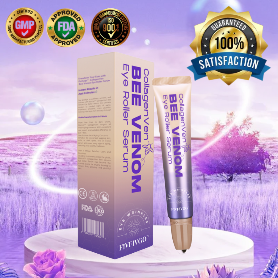 Fivfivgo™ CollagenVen Bee Venom Eye Roller Serum👨‍⚕️US Dermatologist Approved