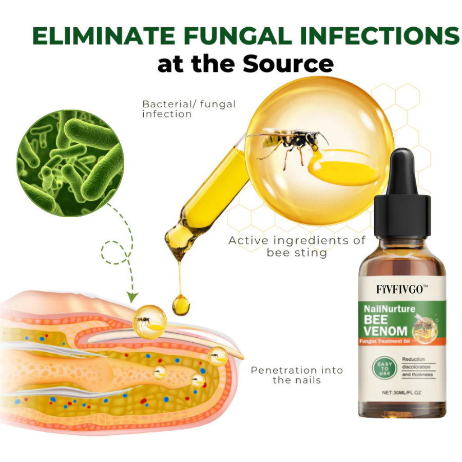 Fivfivgo™ NailNurture Bienengift Fungus Behandlungsöl