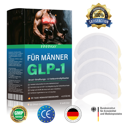 Fivfivgo® GLP-1 Brust-Straffungs- & Fettkontrollpflaster für Männer