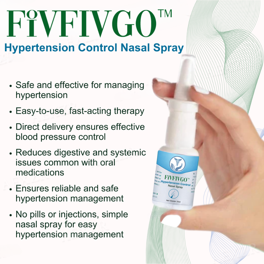 Fivfivgo™ Hypertension Control Nasal Spray