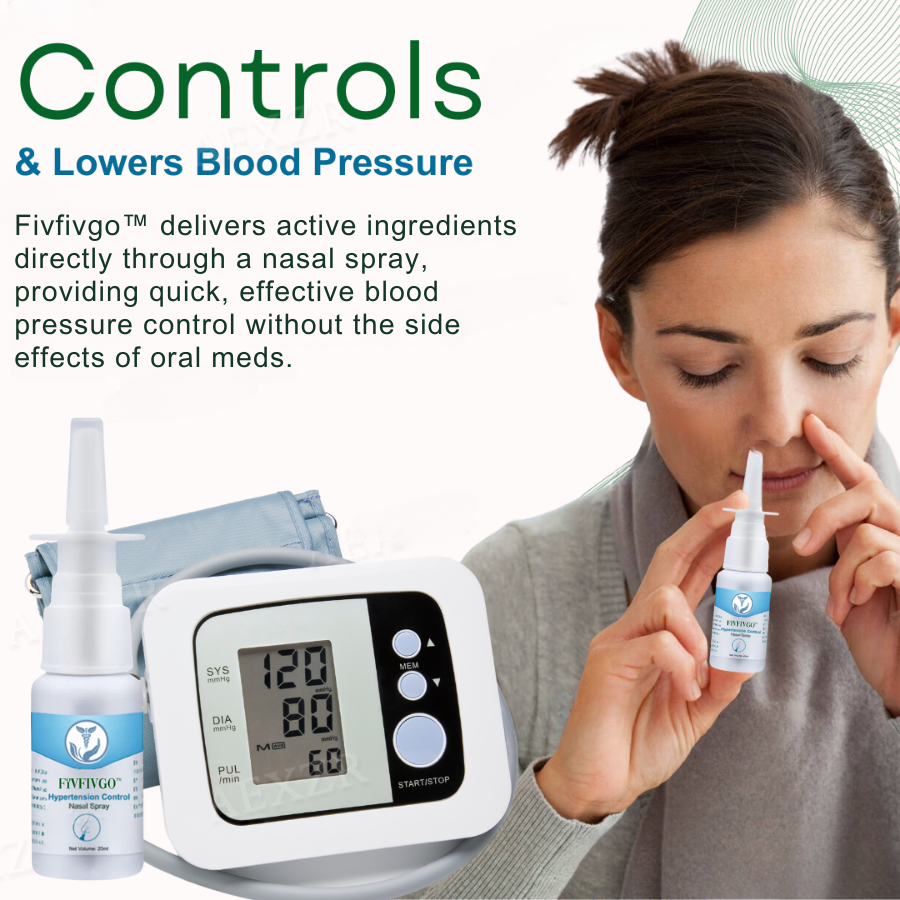 Fivfivgo™ Hypertension Control Nasal Spray