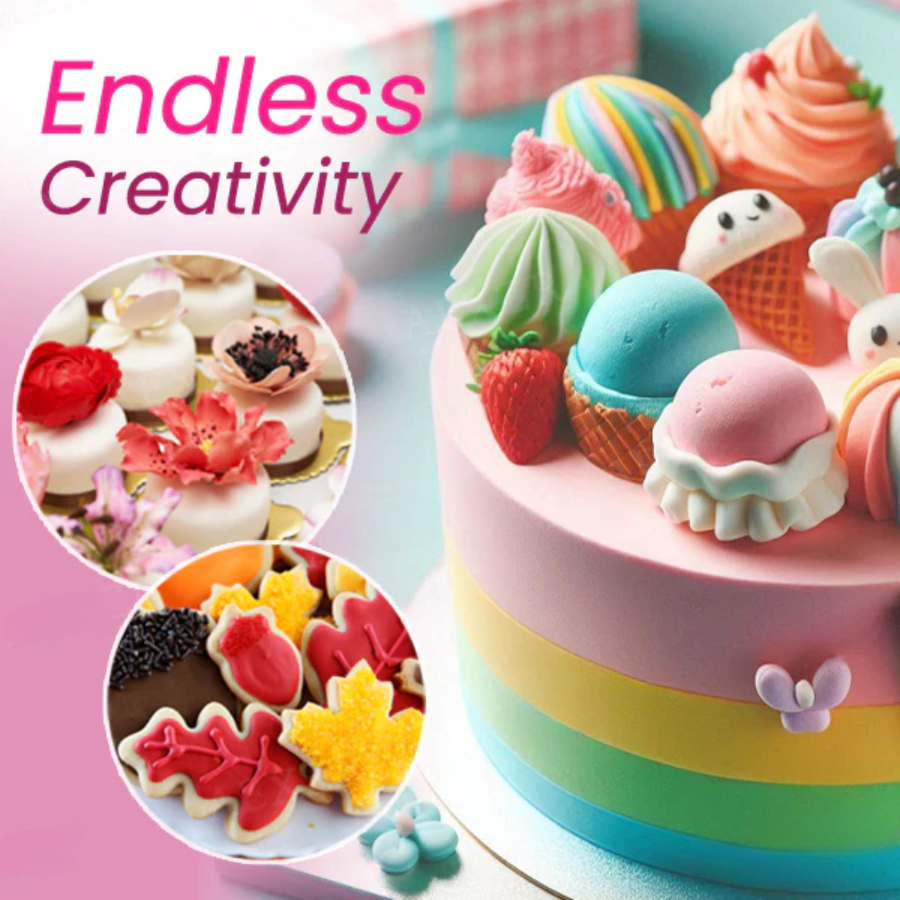 Lyseemin™ Tortendekorationsset (70% RABATT IN 10 MINUTEN)