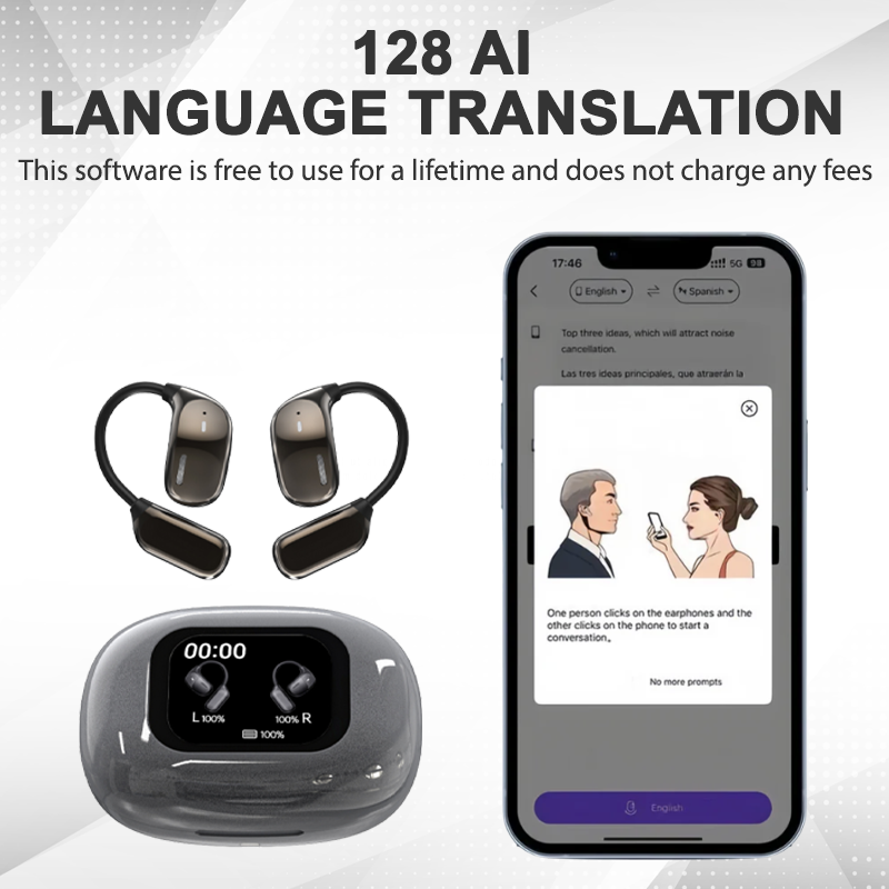 Lyseemin™ RealTime AI Translator Earbuds