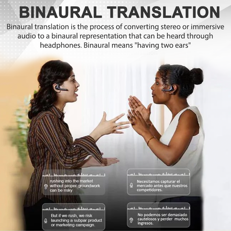 Lyseemin™ RealTime AI Translator Earbuds