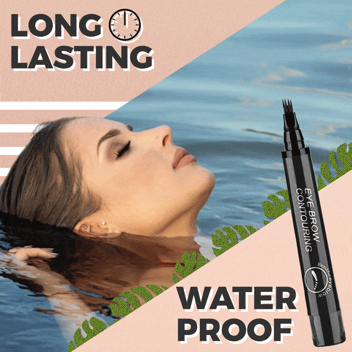 Realistic 4 Points Eyebrow Pen