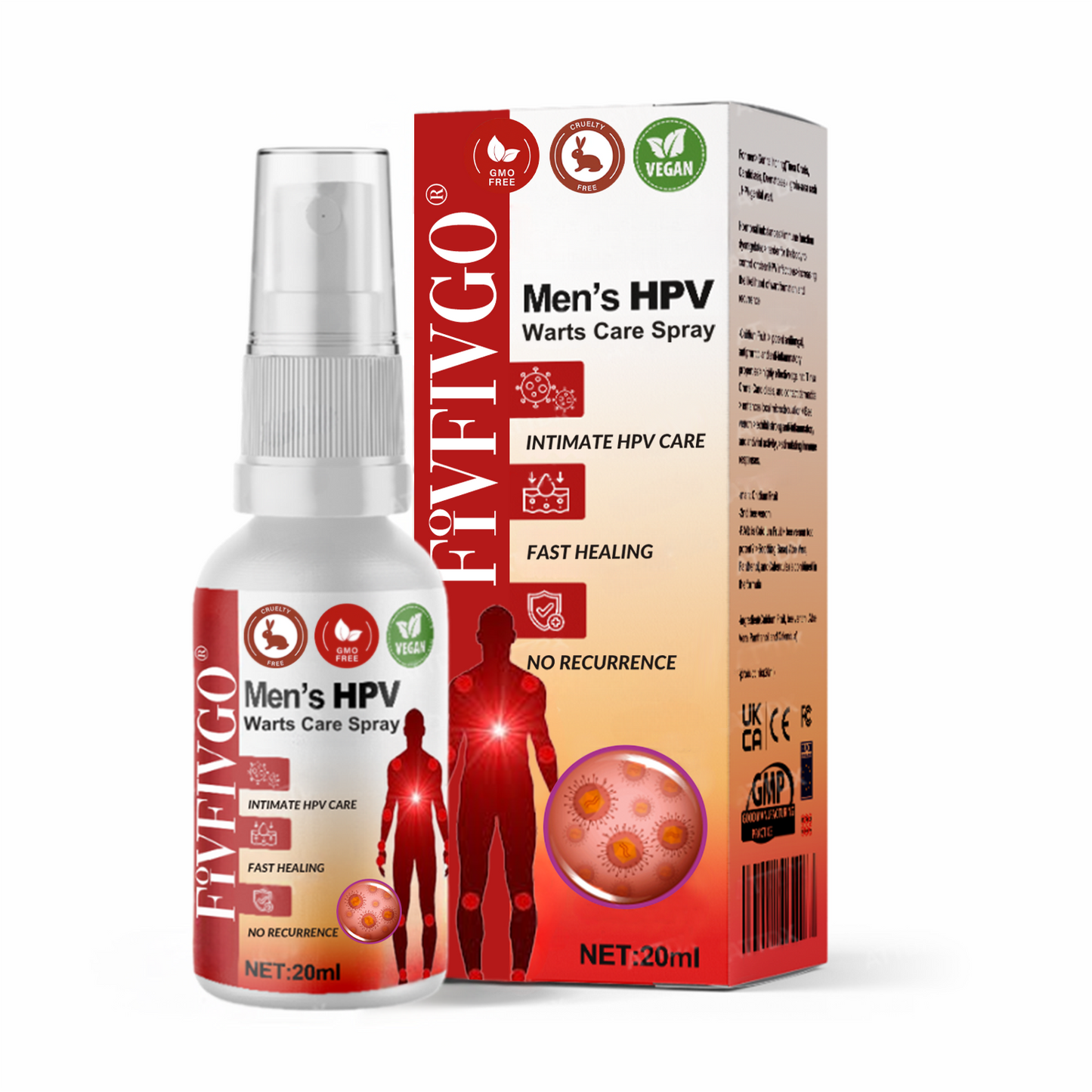 Fivfivgo® Men's HPV Warts Care Spray