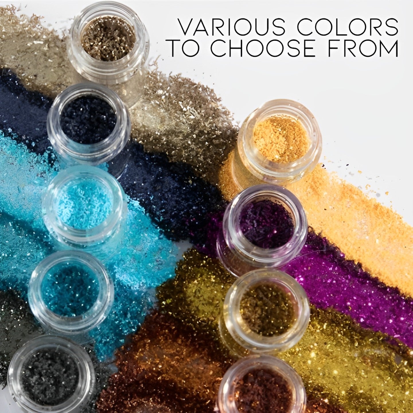 Single Shade High Shine Glitter Make-up Every Day And Night 