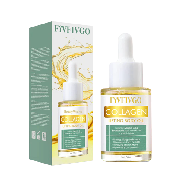 Fivfivgo™ BeautyWomen Huile corporelle liftante au collagène