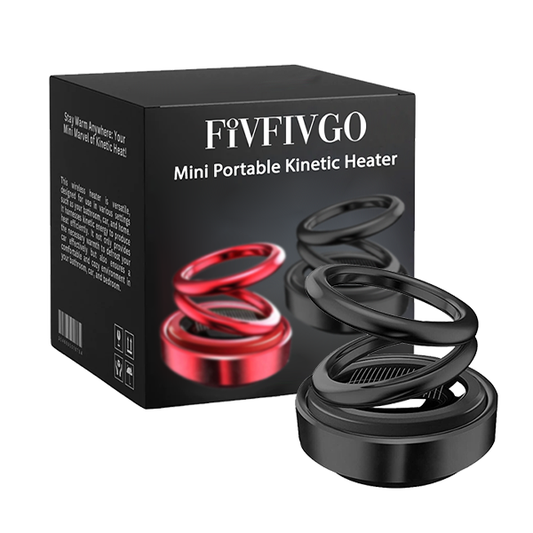 Fivfivgo™ Mini chauffage cinétique portable