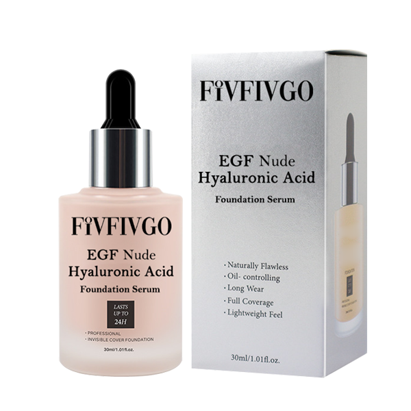 Fivfivgo™ EGF Nude Foundation Serum med hyaluronsyra