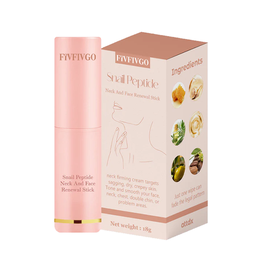 Fivfivgo™ Stick Rénovateur cou et Visage aux Peptides D'escargot