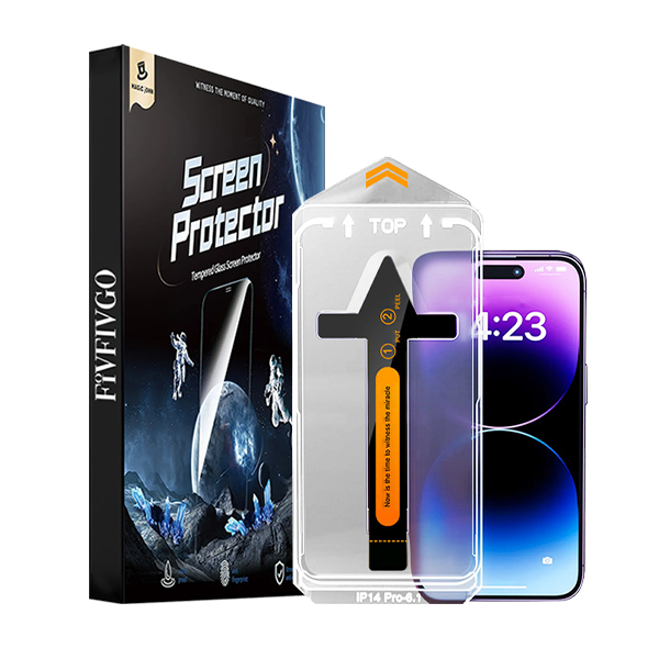 Fivfivgo™ Invisible Artifact Screen Protector - Staubfrei ohne Blasen