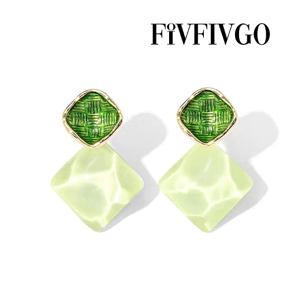 Fivfivgo™ Boucles d'oreilles énergie en tourmaline pour le drainage lymphatique