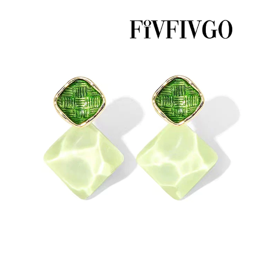 Fivfivgo™ Boucles d'oreilles énergie en tourmaline pour le drainage lymphatique