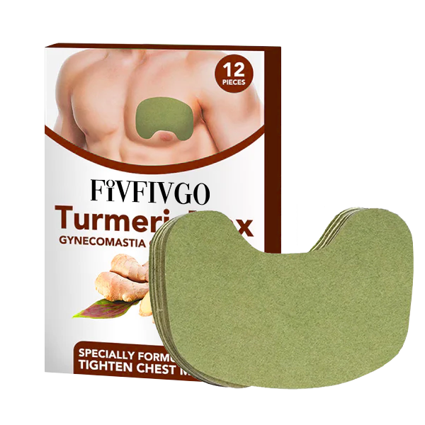 Patch compresse Fivfivgo™ TurmericMax Gynécomastie