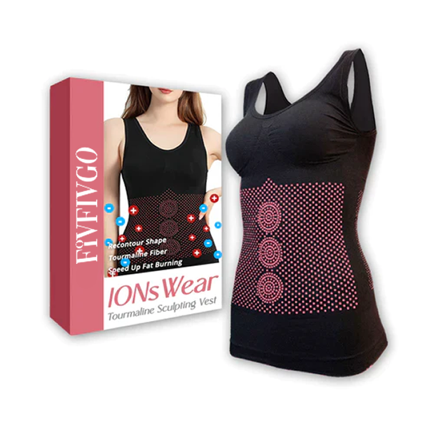 Fivfivgo™ IONsWear Tourmaline Sculpting Vest